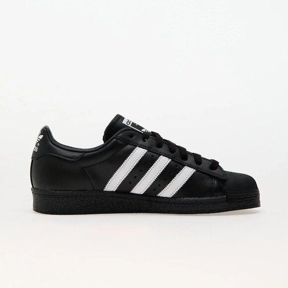 adidas Originals Superstar 82 Retro Shell Toe Sneaker Black White JI2026 run dmc - Picture 4 of 6
